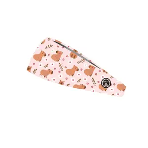 RAVEbandz The Pro - Wide Stretch Headband (Capybara)
