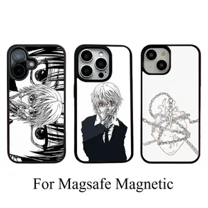 Kurapika H-Hunterpedia Magsafe Phone Cases For iPhone 17 Promax Pro Air 16 Plus 15 14 13 12 Magnetic Wireless Charging Black Shockproof Protective Cover