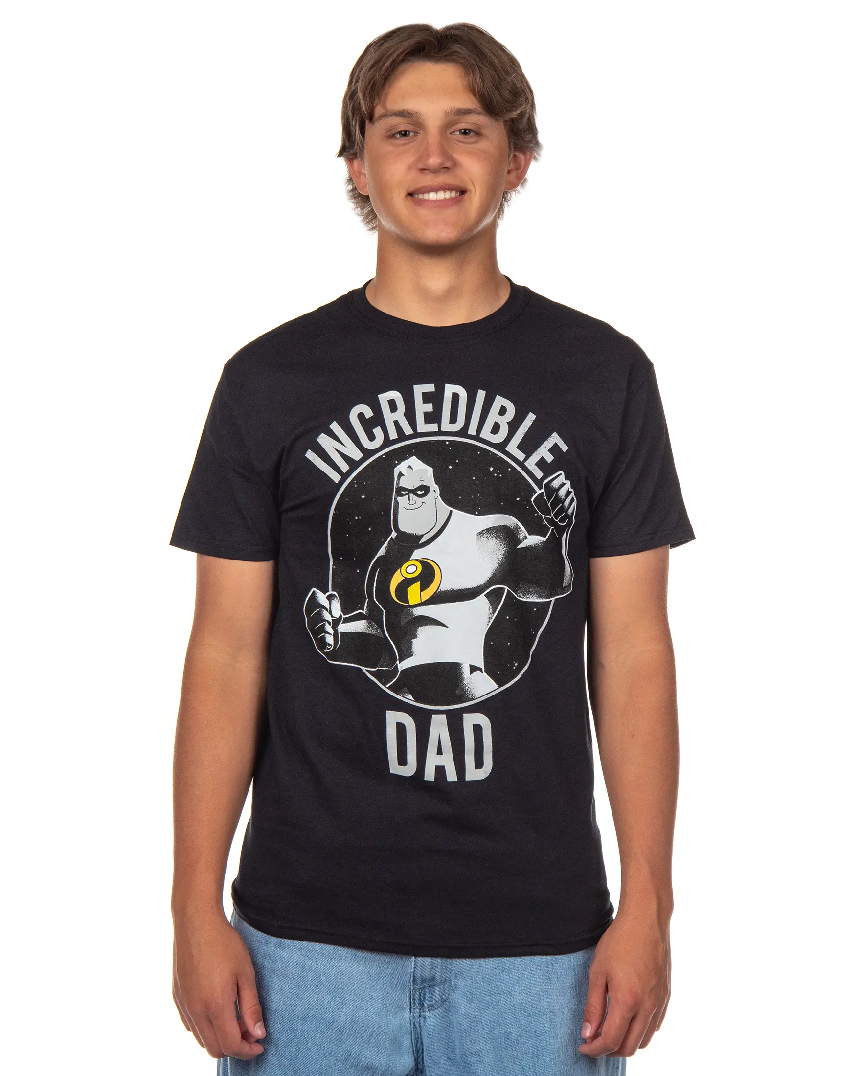 The Incredibles Shirt Men's Incredible Dad Adult Short Sleeve Graphic Tee For Men And Women