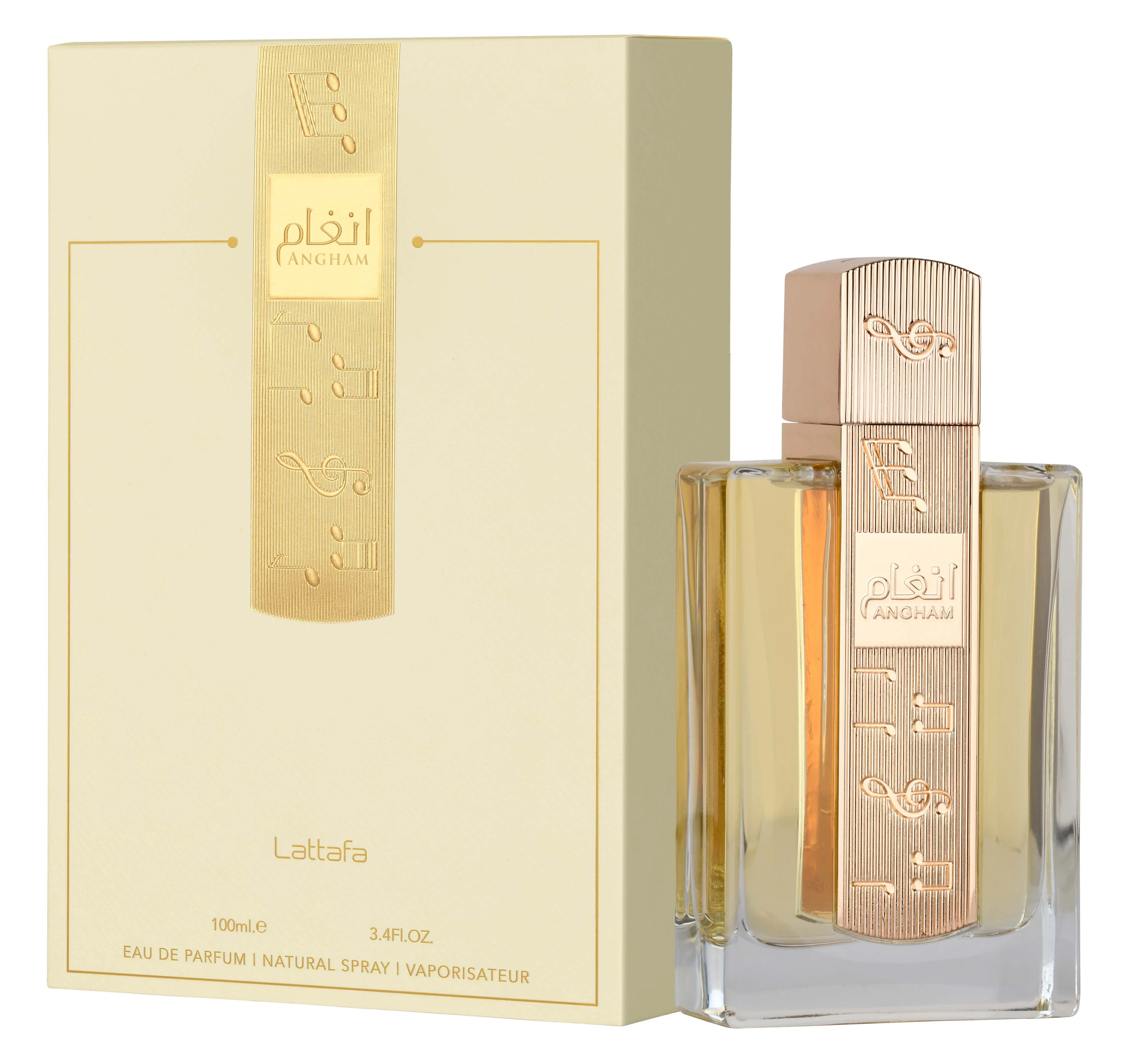 Lattafa Angham Eau de Parfum Long-Lasting Fragrance for Unisex, 3.40 Ounce / 100 ml Lattafa Angham Eau de Parfum Long-Lasting Fragrance for Unisex, 3.40 Ounce / 100 ml