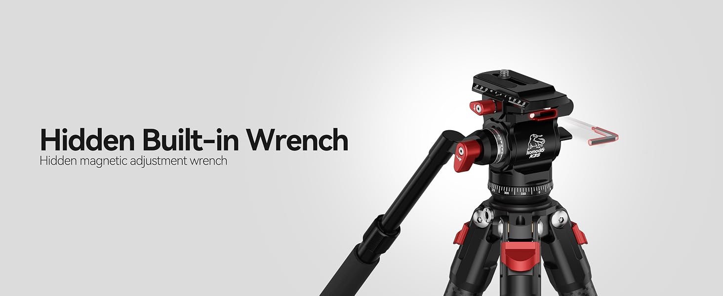 TC3BS+K3S Carbon Fiber Tripod with Fluid Head,2.9lb Professional Travel Kit TC3BS+K3S Carbon Fiber Tripod with Fluid Head,2.9lb Professional Travel Kit