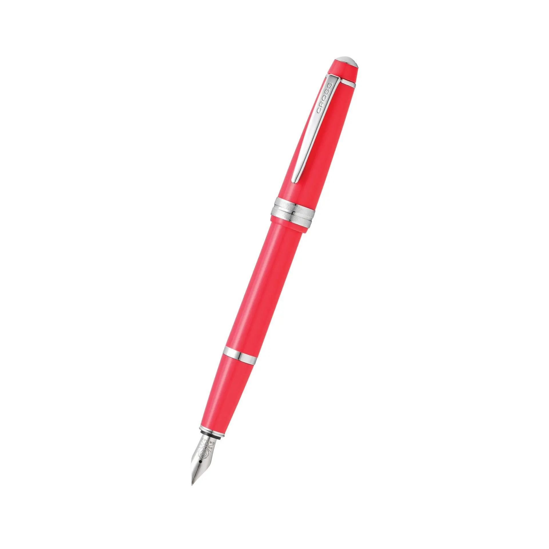 A.T. Cross Bailey Light Polished Coral Resin Fine Nib Fountain Pen