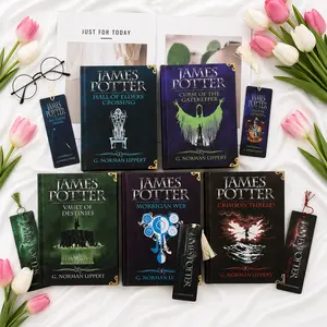James Potter Book Series Hardcover by G. Norman Lippert, Hogwarts Inspired Complete Edition Set, Wizard Fantasy Collector, Reader Gift