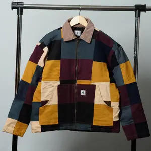 Upcycled Patchwork Jacket Size S