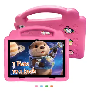 10.1" Early Learning Tablet | IWAWA Ad-Free Pure System + Kids App Store | Rounded Soft-Grip Body for Bump Protection | Front & Rear Cameras | Summer Stay-at-Home Buddy | Parental Control | Great Summer Gift | No Charger