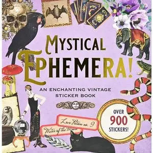 Mystical Ephemera! an Enchanting Vintage Sticker Book (Over 900 Stickers) -- Peter Pauper Press Inc, Stickersinted Item