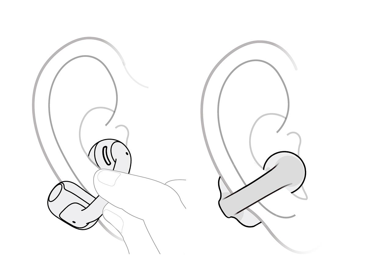 SHOKZ OpenDots ONE - Open-Ear Headphones - Wireless Bluetooth Earbuds with Microphone - Premium Dolby Audio - Water Resistant - Fast Charging - Up to 40 hrs Playtime