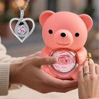 Pink Bear-Necklace