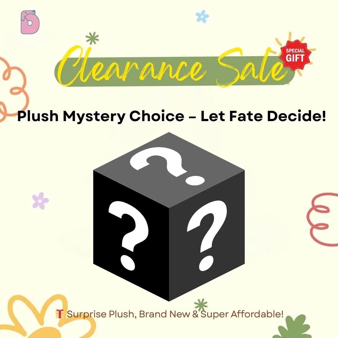 Duoai Random Plushie Mystery Pick – Brand New Plush Clearance