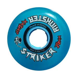 Rink Rat Roller Hockey Wheels Rinkster Striker 76mm XX Grip Blue (Single)