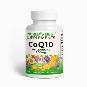 CoQ10 Ubiquinone 200mg | 30 Capsules | Natural Dietary Supplement