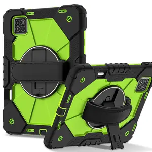 360 Rotation Stand Case For Xiaomi Mi Pad 7 Pro Redmi 2025 Pad 2 Pro Poco 12.1 SE 8.7 inch Tablet Case Shockproof Hard Cover