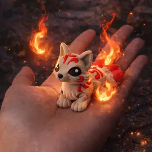 Folklore Friends Collection - 3D Printed Mythological Animals - Anxiety Relief - Sensory Relief - Animal Statues