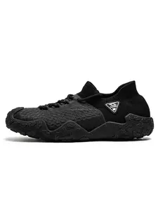 Men's Casual Sport Shoes, Flyknit Fabric, Comfortable Breathable, Slip-On Design, Low Top, All Seasons, Classic Versatile Style