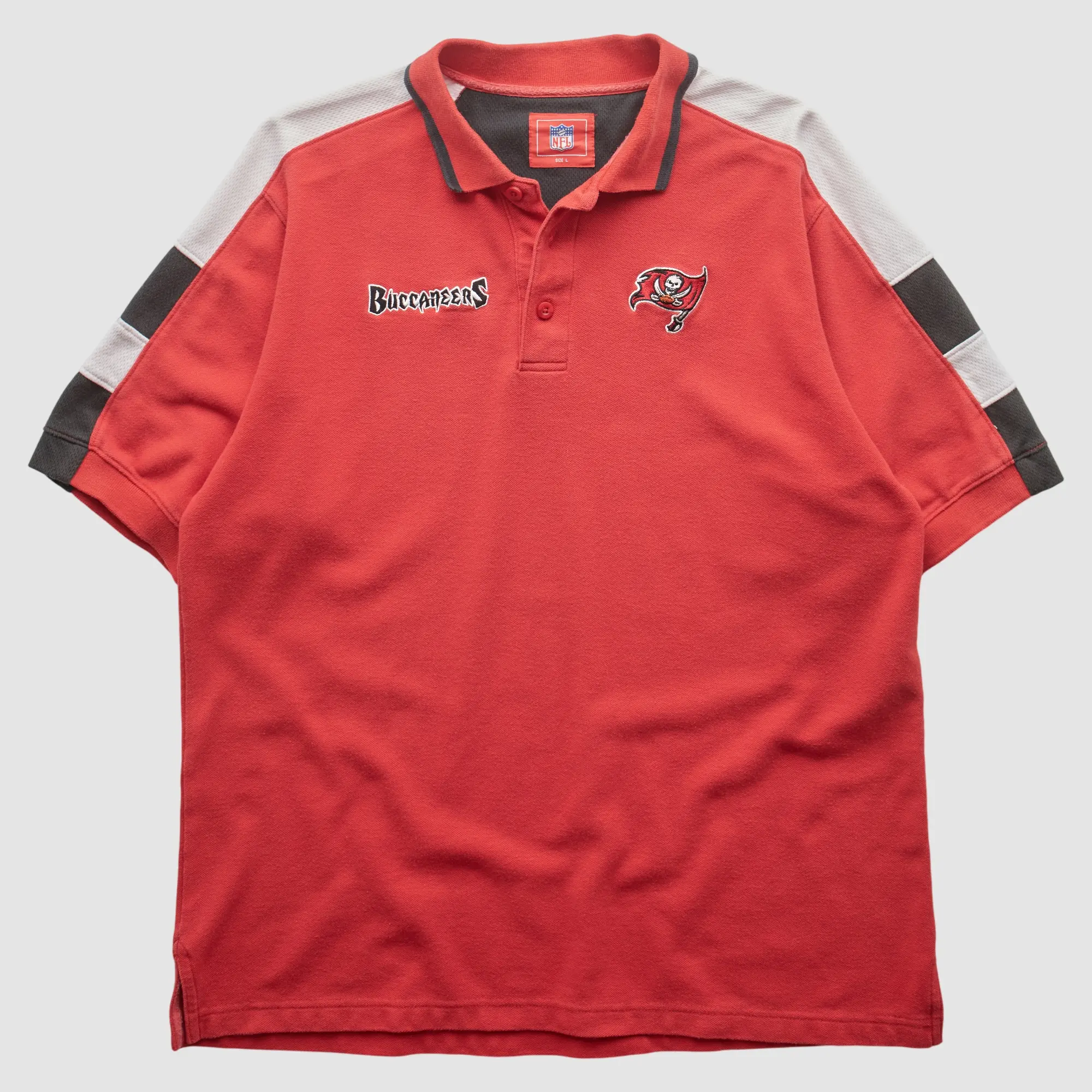 Tampa Bay Buccaneers 2000s Polo - Red - L