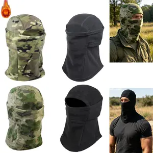4-Piece Tactical Balaclava Set (Unisex) — Face Protection Mask, UV-Resistant Ski & Sun Protection Hood, Full-Coverage Windproof Design; Ideal for Cycling, Fishing, Rock Climbing, and Hiking.