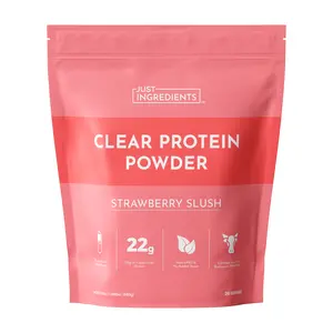 Just Ingredients Strawberry Slush Clear Protein Powder