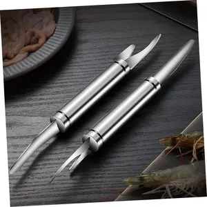 Fish Kitchen Shrimp Cleaner Shrimp Line Remover Tool Perfect for Lobster Crabs and More