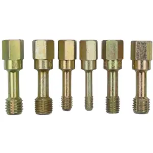 Kastar KAS2588 6-Piece Metric Thread Restorer Tap Set, Hardware Tool for Cycling, Sports Equipment Maintenance, Tools