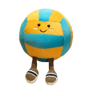 Cute Plush Toy Ball Doll with Feet, Soft Round Rolling Ball, Perfect Gift for Kids, Family Game Prop, Day Birthday Present