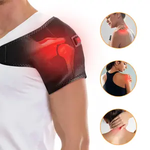Adjustable Shoulder Support, Rotator Cuff Compression Sleeve, Fits Both Left and Right Arms, for Shoulder Pain Relief, Injury Recovery, and Sports Protection brace