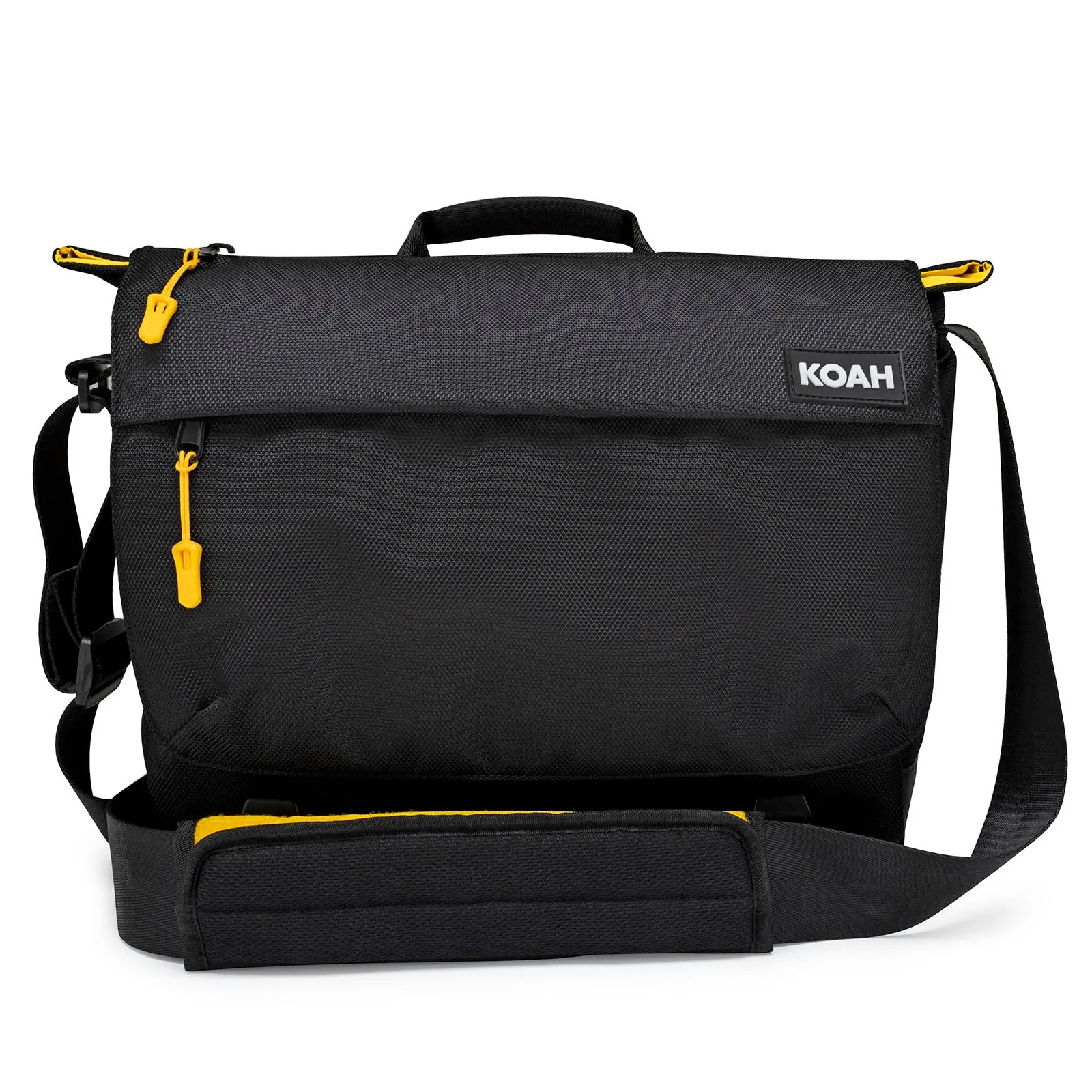 Koah Fulton Precision Shoulder Messenger Camera Bag - Adjustable Bag for Professional Photographers, Fits Digital, DSLR Camera Equipment & Accessories, Tablet, Tripod