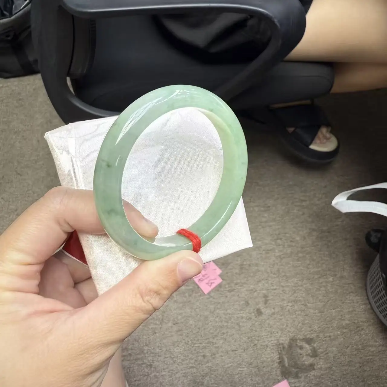 Jade bracelet