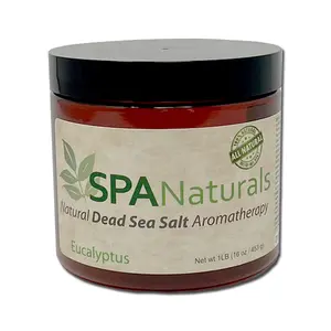 INSPIRATION Spa Naturals Dead Sea Salt Crystal  Aromatherapy 1LB for Muscle Relief & Skin Renewal-Pool Spa And Hot tub Enhancers