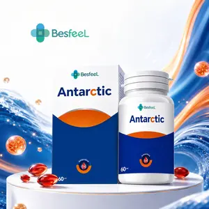 Besfeel's classic blue bottle.A sealed, waterproof, light-proof, and antioxidant storage bottle; this compact yet surprisingly spacious storage container is inspired by Antarctica.