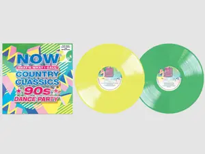 NOW Country Classics: 90s Dance Party (Yellow & Green Vinyl 2LP, 2023)