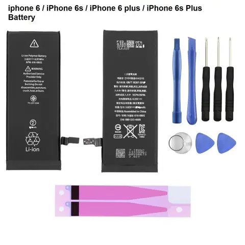 Battery for iphone 6 Battery / iphone 6s Battery / iPhone 6 Plus battery / iPhone 6s Plus battery with screwdriver kits
