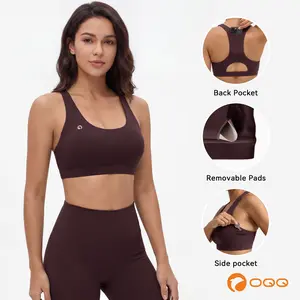 OQQ Women's Cami Tops Racerback Square Neck Sexy Low Cut Fitted Basic Minimalist Workout Camisole Top Removable Pads Casual Top