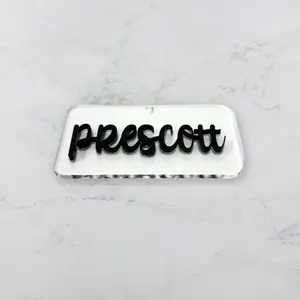 Name & Basket Tag Display - Personalize Name in Notes at Checkout