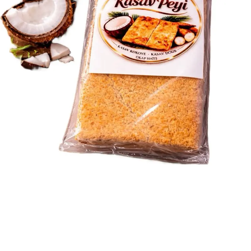 Casave Ayisyen Snack, Traditional Haitian Crisp Snack for Casual Enjoyment