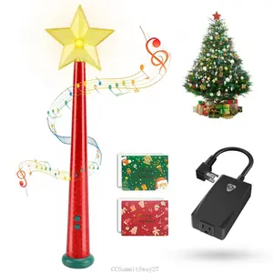 Magical Christmas Wand Remote Control Outlet |     Christmas Tree Remote Control |     Christmas Tree Decorations |     Christmas Tree Ornaments |     No Batteries Included |     Smart Outlet with 100 Ft Range - RedCCSummitSway27