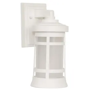 Craftmade Lighting Composite Lanterns 1 - Light Wall Light in  Textured White