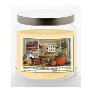 Plant Faith, Harvest Love 12.8-oz Candle Glassar