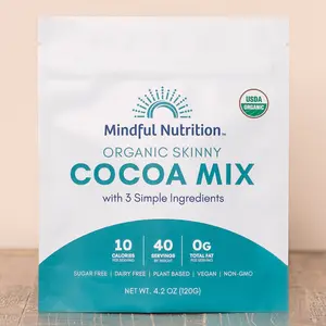 Mindful Organic Skinny Cocoa Sugar Free | Organic Hot Chocolate Mix