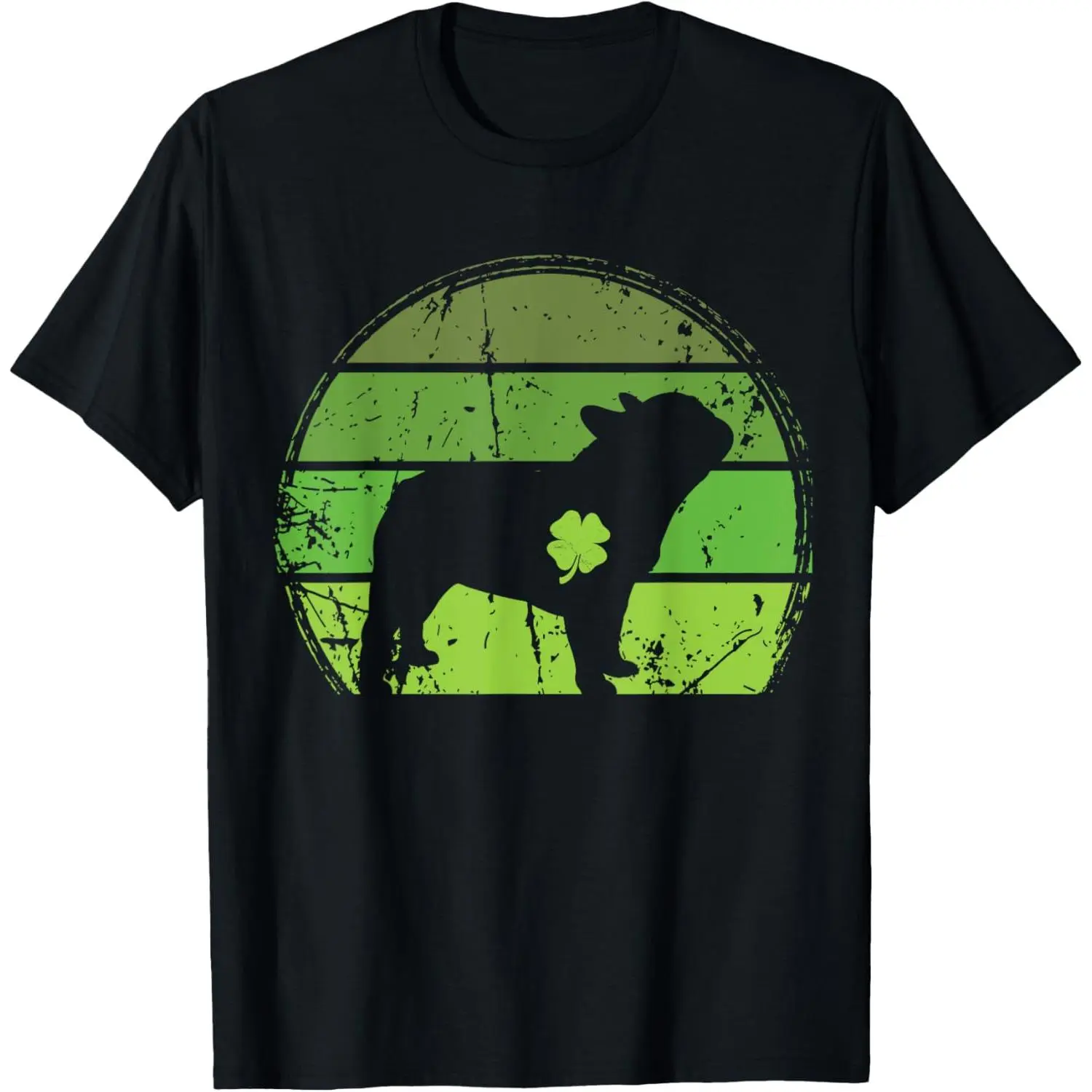 St Patricks Day French Bulldog Lover Gift T Shirt