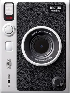 Fujifilm Cheki Hybrid Instant Camera Instax Mini Evo INS MINI EVO BLACK HIG USB Compact Portable New Version Photographic Kit