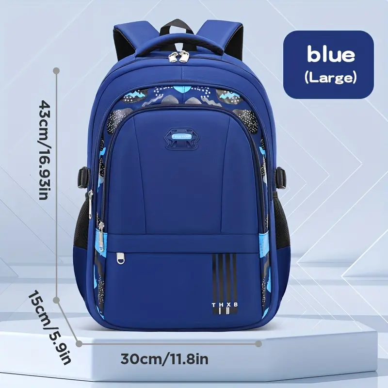 New elementary school students schoolbag boys 1-3-6 grades 6-12 years old lightweight leisure Youngsters's shoulder bag large capacity student backpacks