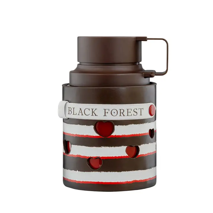Armaf Odyssey Black Forest Eau de Parfum, Long-Lasting Unisex Gourmand Fragrance with a Caramel Blend, 3.4 oz / 100ml EDP Spray, Indulgent Trail, Warm Gourmand