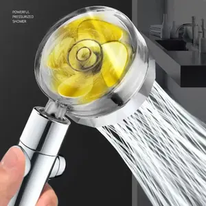 Handheld High Pressure Shower Head, Ergonomic Design, Best Water Flow, Easy Operation, Multifunctional Use for Shower and Bath