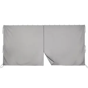 Yescom Gazebo Curtain 10x12ft Privacy Zip Side CPAI-84 (No Frame)