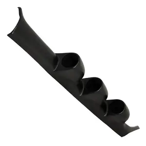 Glowshift | Black Triple Pillar Gauge Pod for 1996-2000 Honda Civic Including EJ Civic
