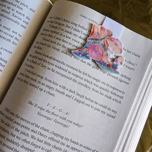 Mystical fairy house magnet bookmark