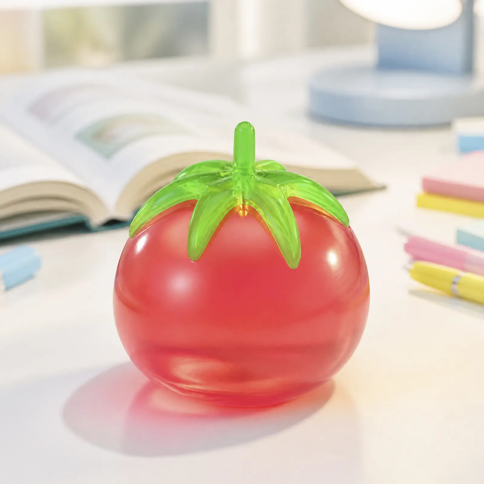 Realistic tomato-shaped water-filled soft and elastic toy - a soft stress-relieving squeezing ball, an ideal gift for all ages, suitable for various occasions