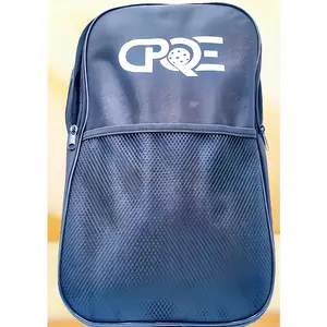 CPQE Black Nylon Pickleball Bag