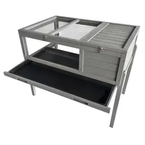 House Large Tortoise Habitat Cage Indoor Tortoises Enclosure for Small Animals Outdoor Reptile Upgraded Weatherproof Bottom