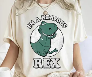 I'm A Nervous Rex Dinosaur Toy Story Shirt, Family Matching Shirt, Toy Story Gift, Family Vacation